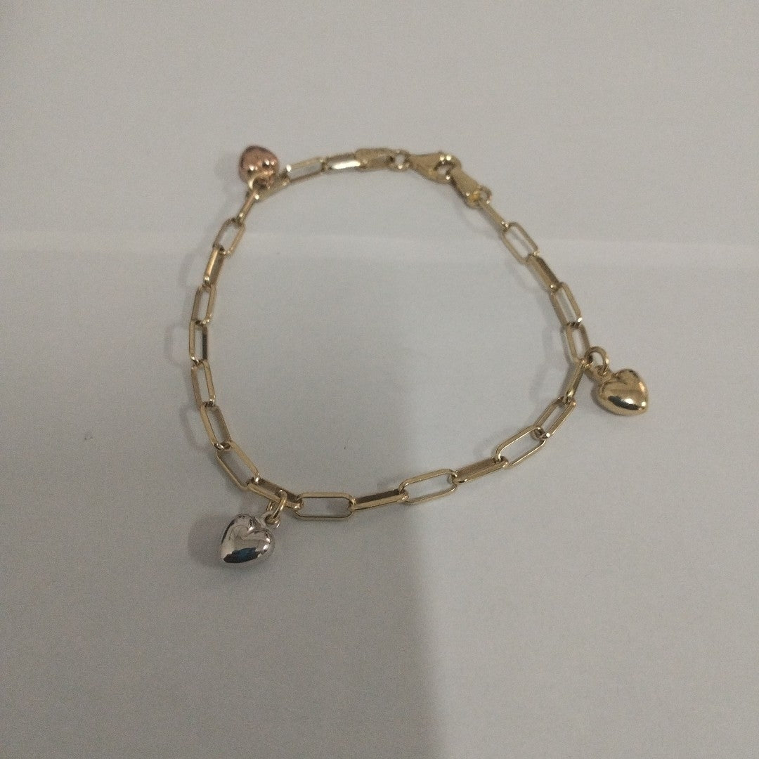 PULSERAS DAMA ORO 14K 4.3 (NUEVO)