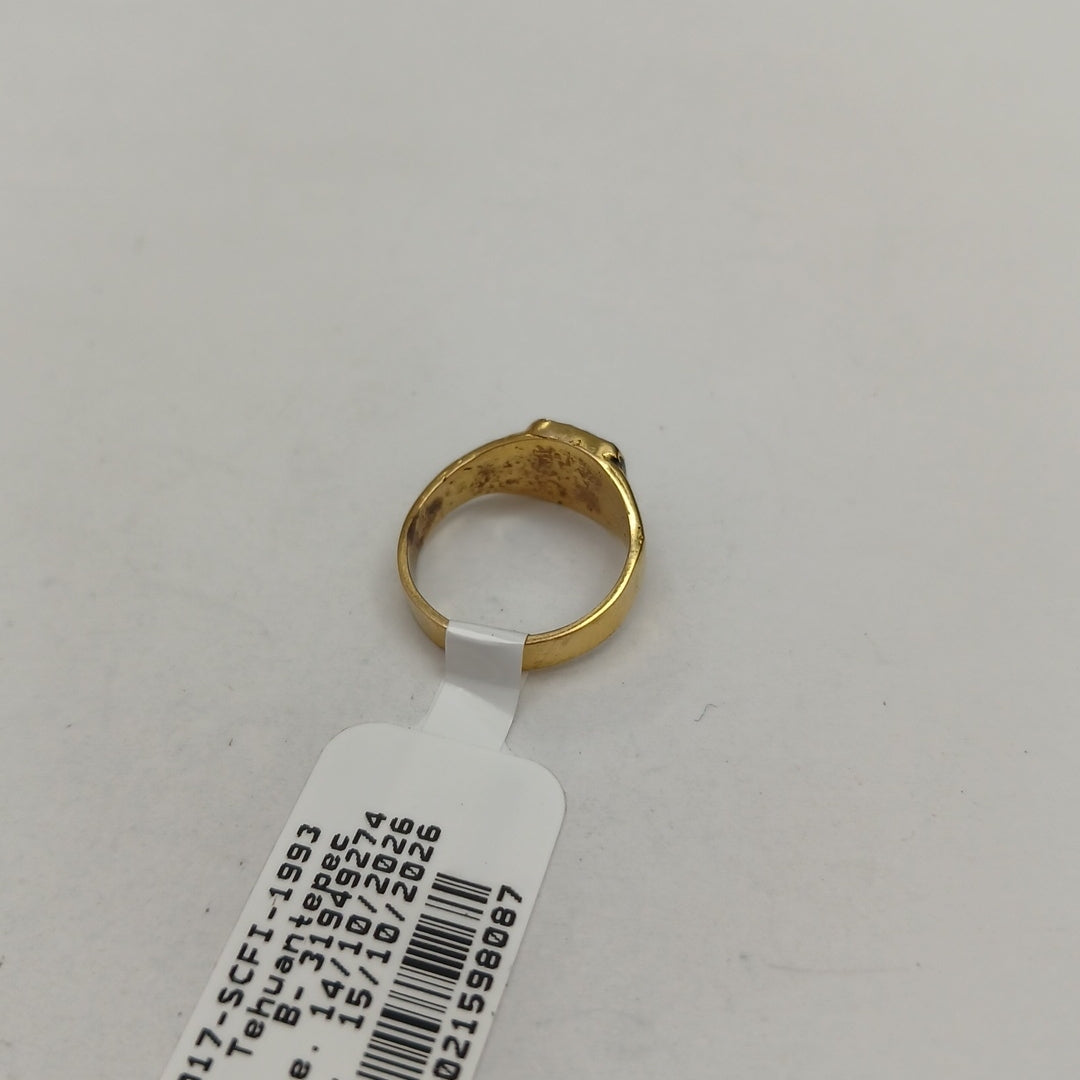 ANILLO DE GRADUACIÓN ORO 8 K 2.1 GRMS (SEMINUEVO)