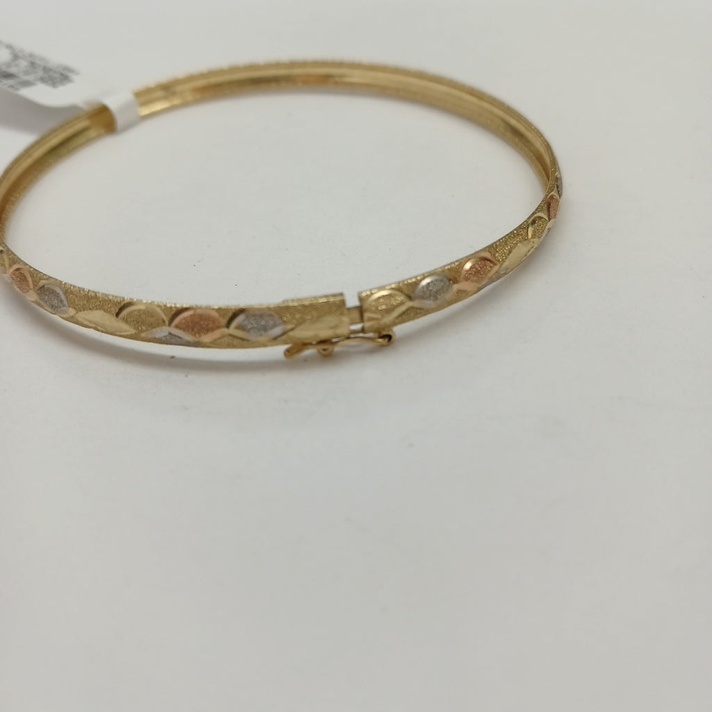 PULSERA RIGIDA ORO 14 K 5.3 GRMS (SEMINUEVO)
