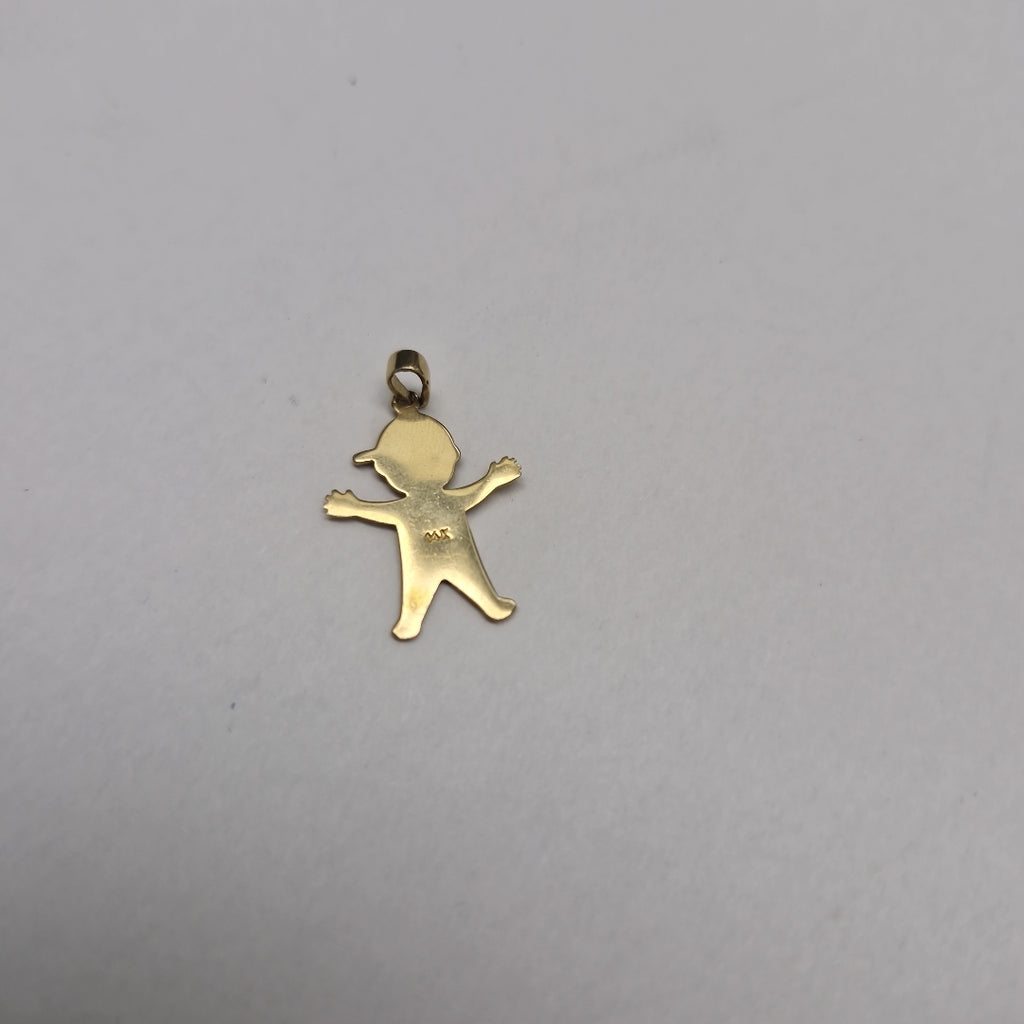 DIJE ORO, ORO COMBINADO 14 K 1 GRMS (SEMINUEVO)