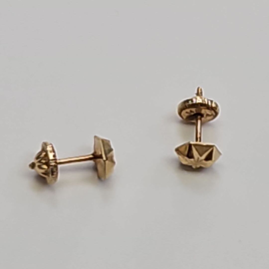 BROQUELES PAR ORO 14 K 0.4 GRMS (SEMINUEVO)