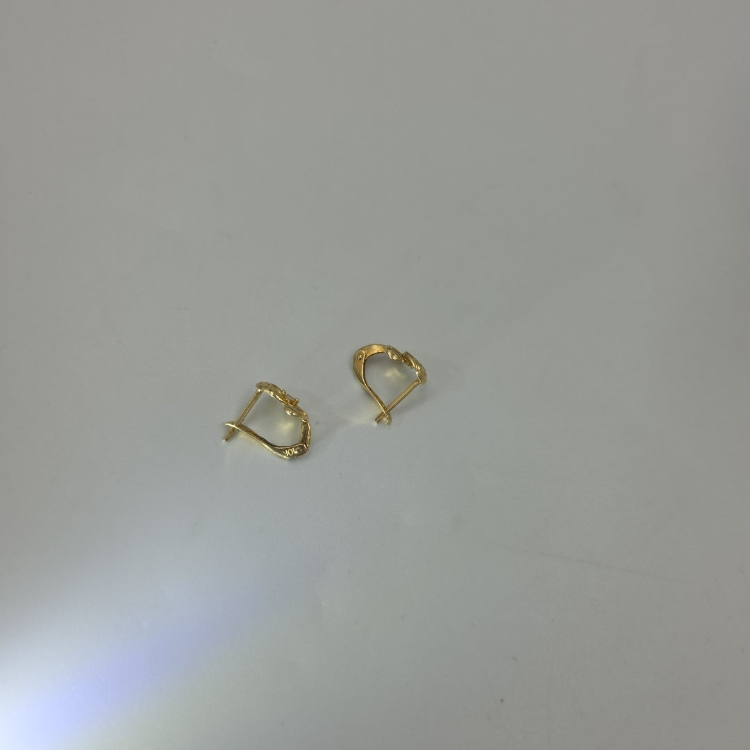 ARETES PAR ORO 10 K 1.2 GRMS (SEMINUEVO)