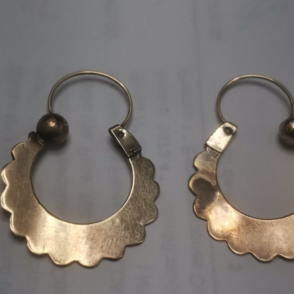 ARETES PAR ORO 10 K 2.4 GRMS (SEMINUEVO)