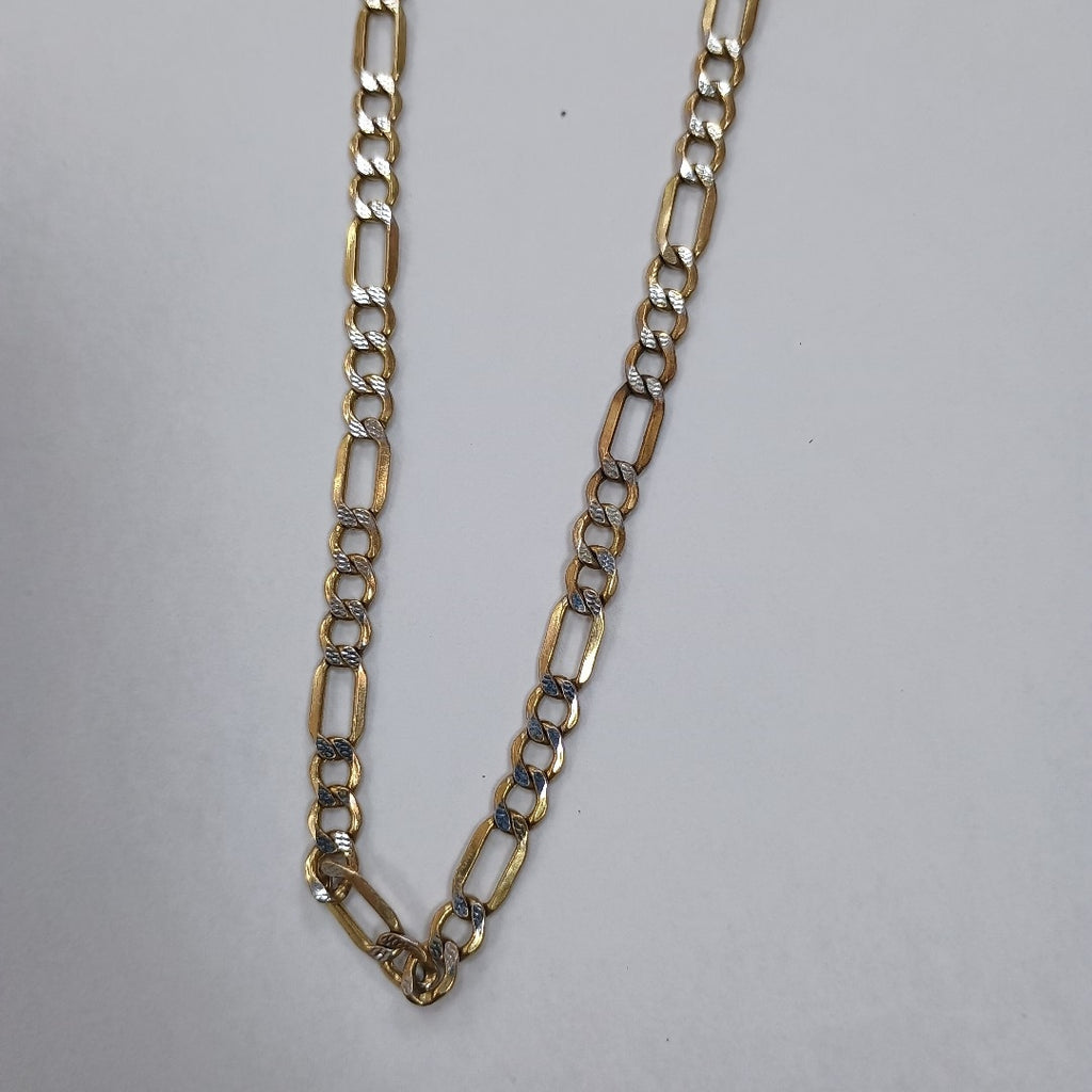 CADENA ORO, RODIADO 10 K 6.8 GRMS (SEMINUEVO)