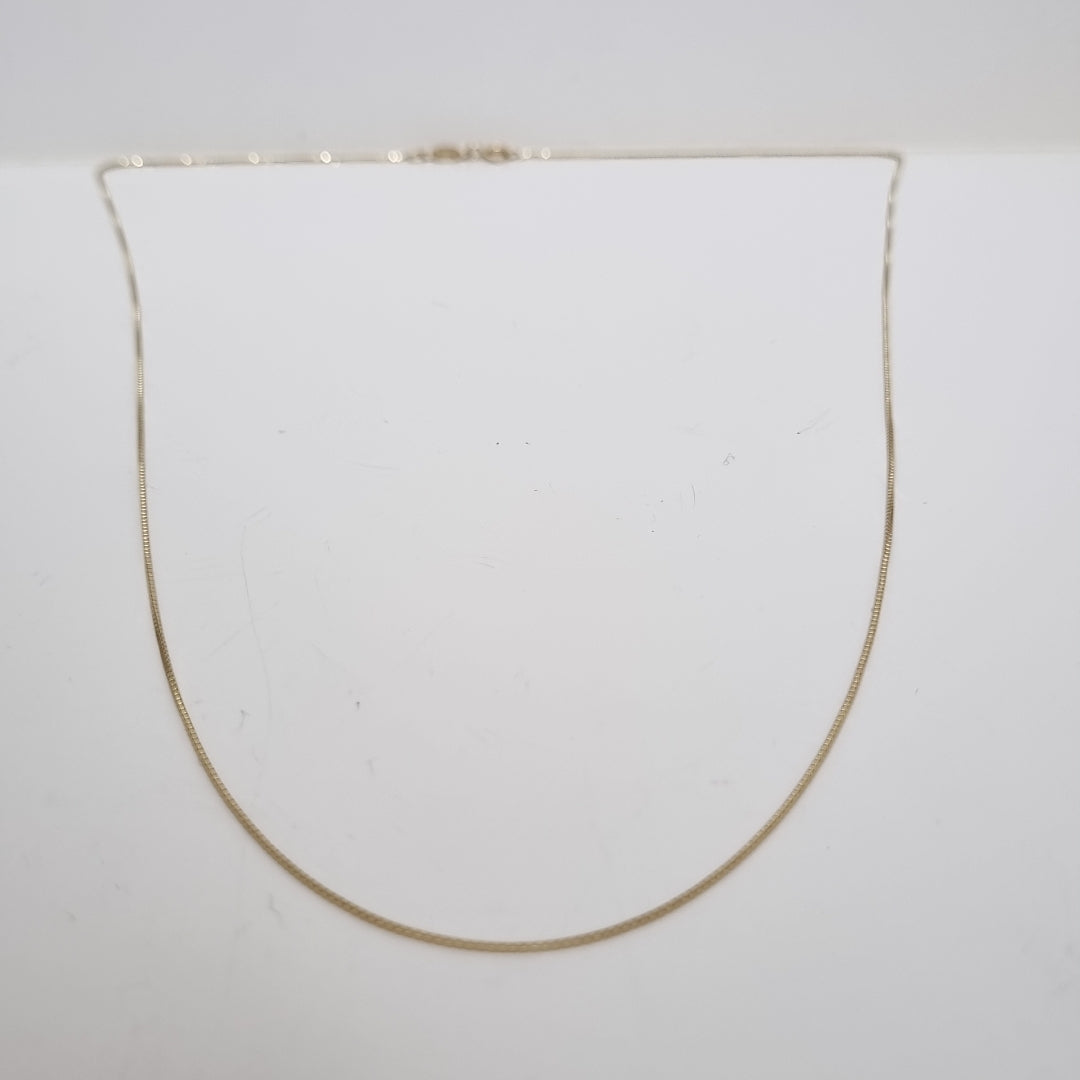 CADENA VENECIANO 14K 55 CM 1.7 GR (NUEVO)