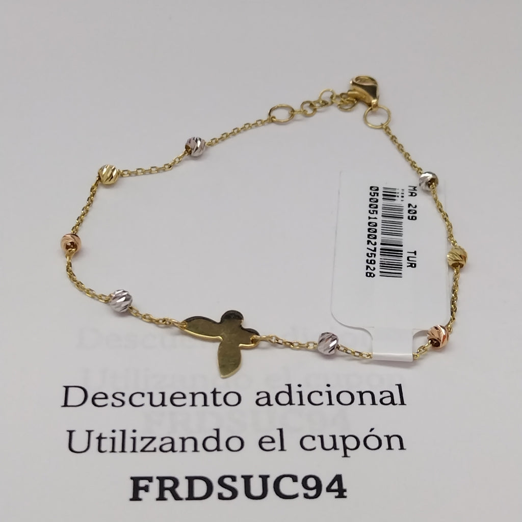 PULSERAS DAMA ORO 14K 1.4 (NUEVO)
