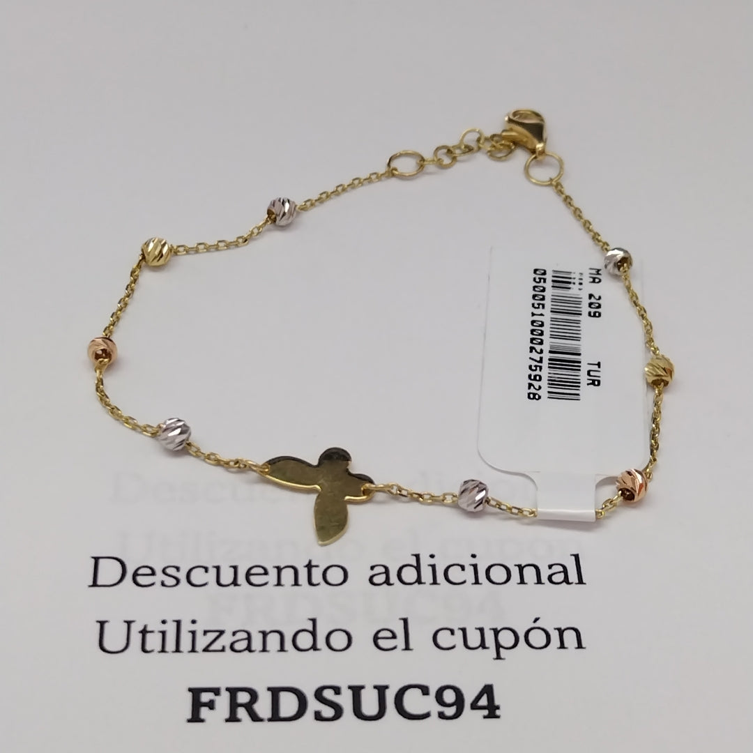 PULSERAS DAMA ORO 14K 1.4 (NUEVO)
