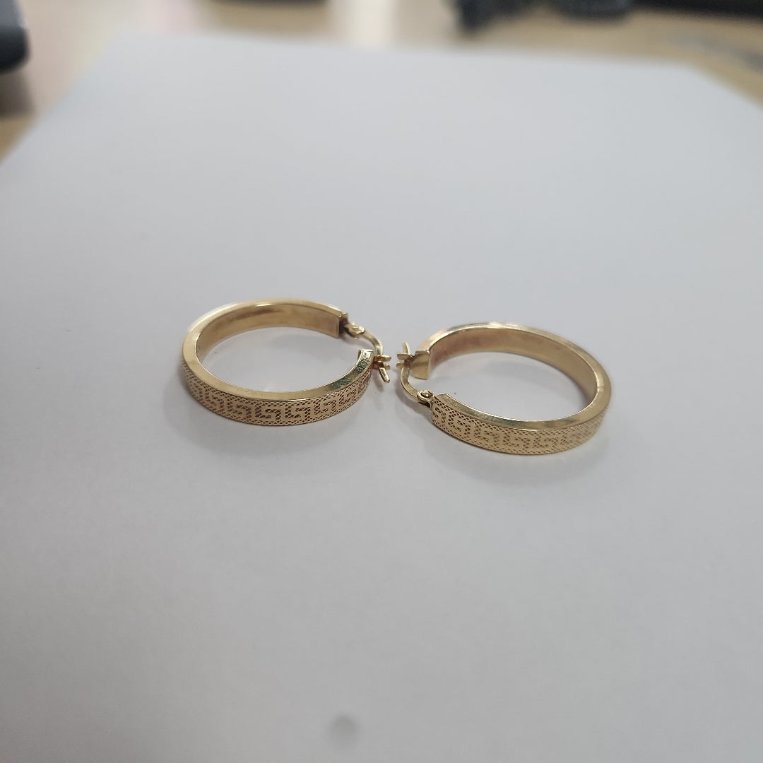 ARRACADAS PAR ORO 14 K 2,70 GRMS (SEMINUEVO)