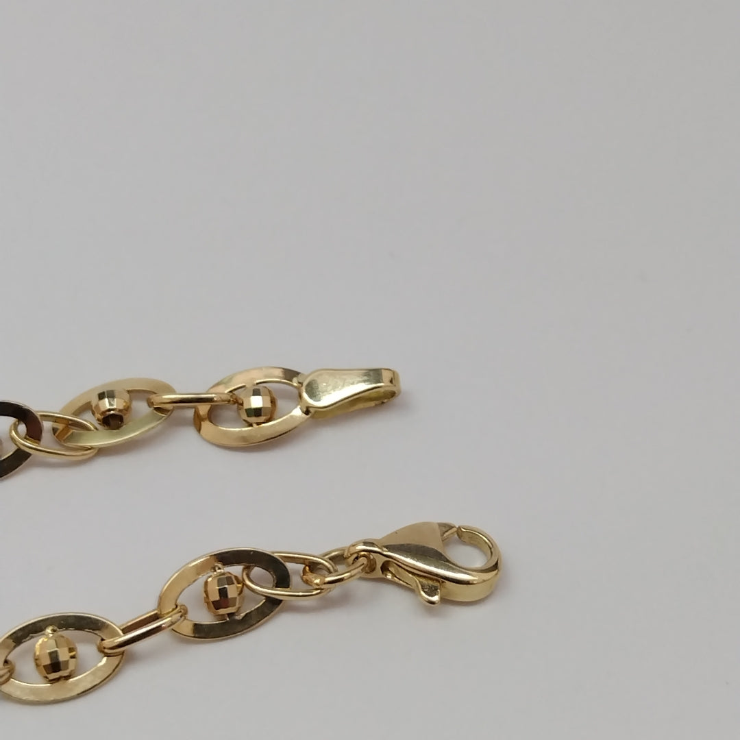 PULSERAS DAMA ORO 14K 3.8 (NUEVO)