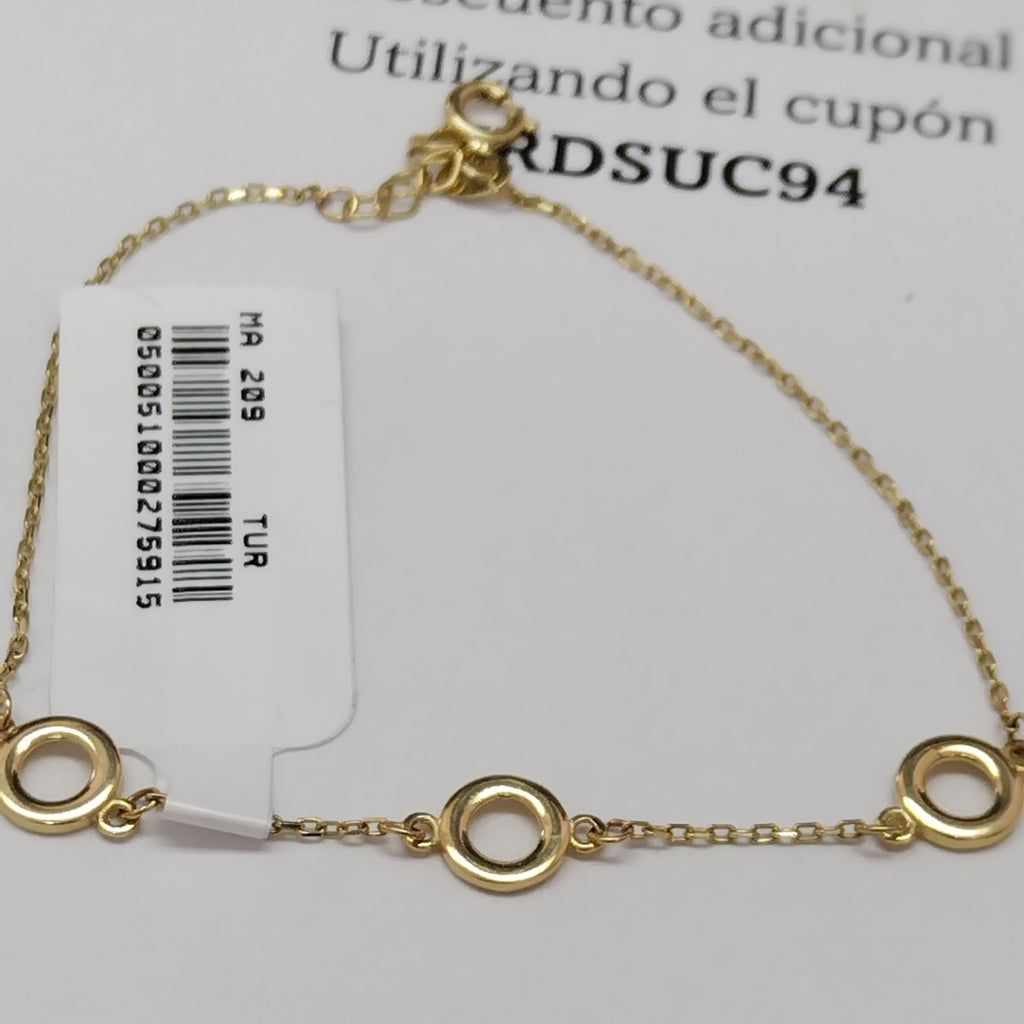 PULSERAS DAMA ORO 10K 1.1 (NUEVO)