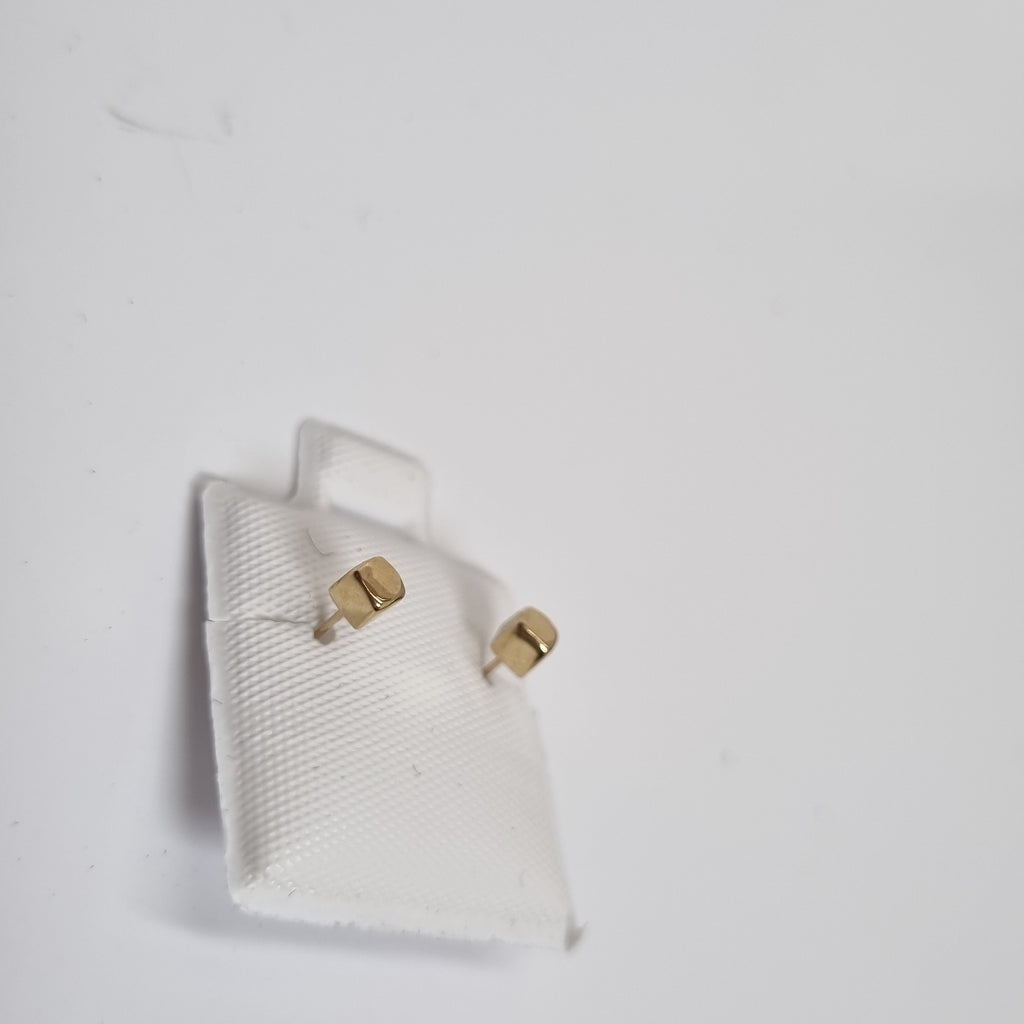 BROQUELES BROQUEL FIG CUBO 14K 0.203 GR (NUEVO)