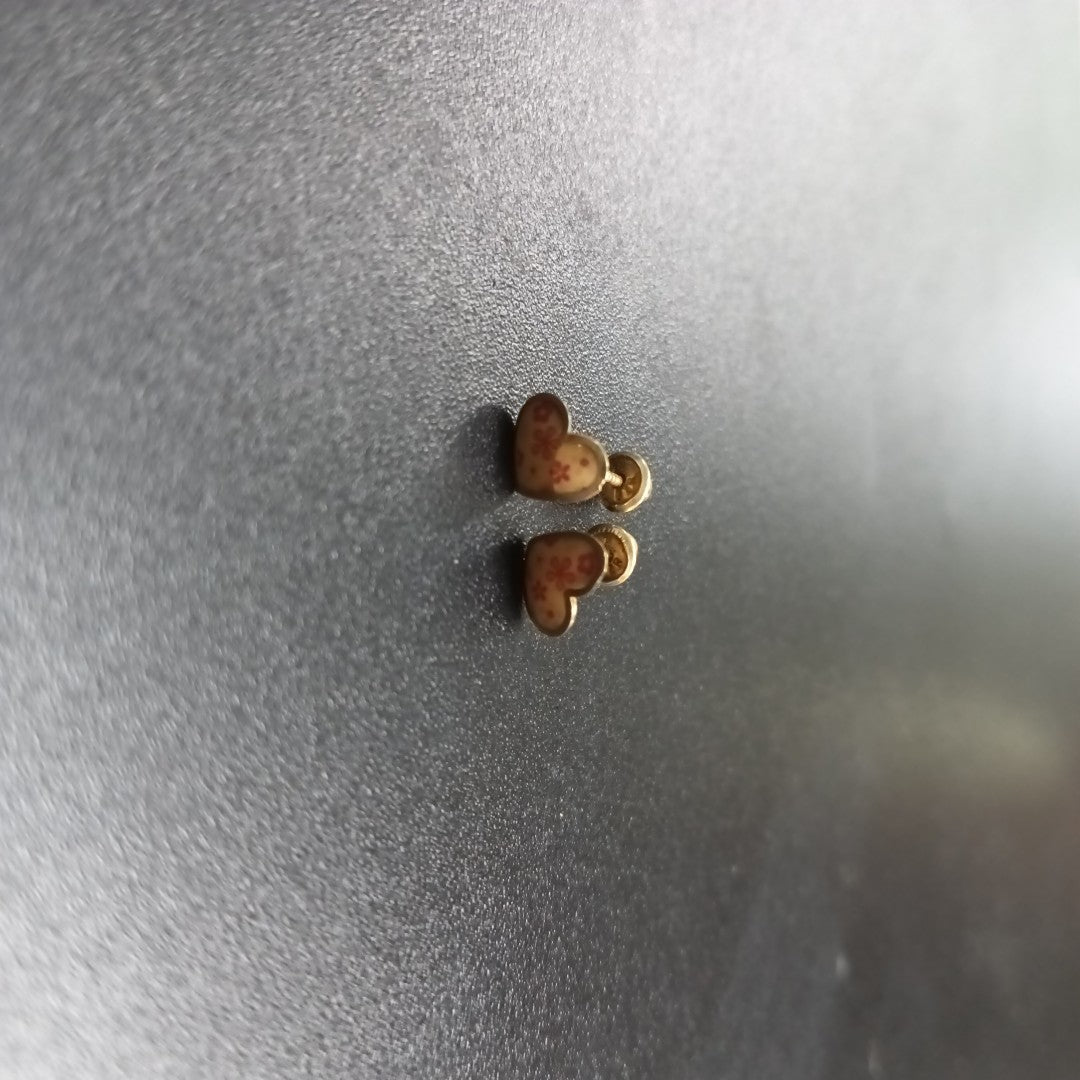 ARETES PAR ORO 10 K 0.3 GRMS (SEMINUEVO)