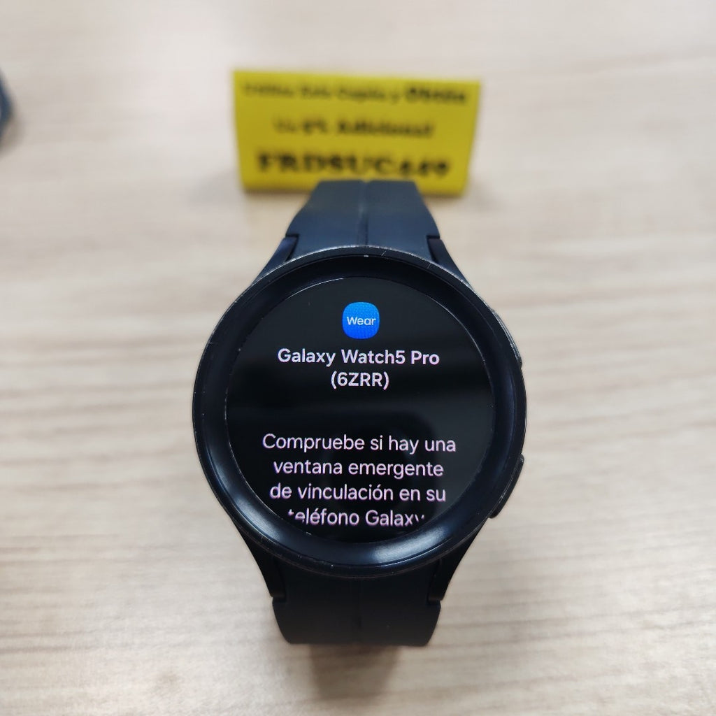 SMARTWATCH SAMSUNG GALAXY WATCH 5 PRO SM-R920 45 MM GPS (SEMINUEVO)