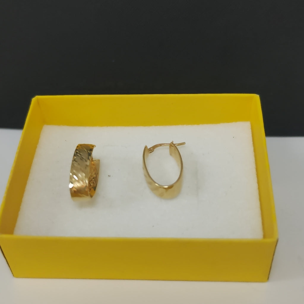 ARRACADAS PAR ORO 14 K 2.7 GRMS (SEMINUEVO)