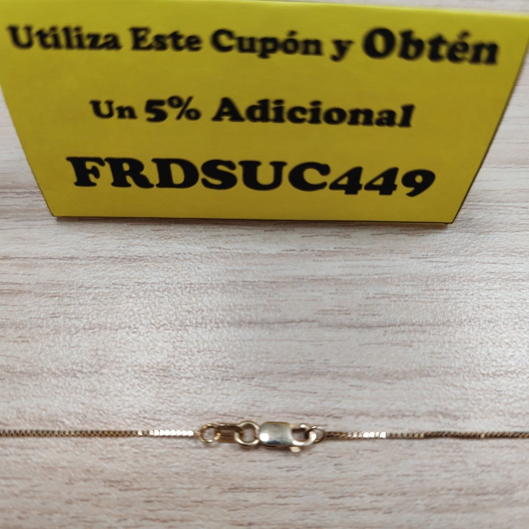 CADENA ORO 14 K 1.8 GRMS (SEMINUEVO)