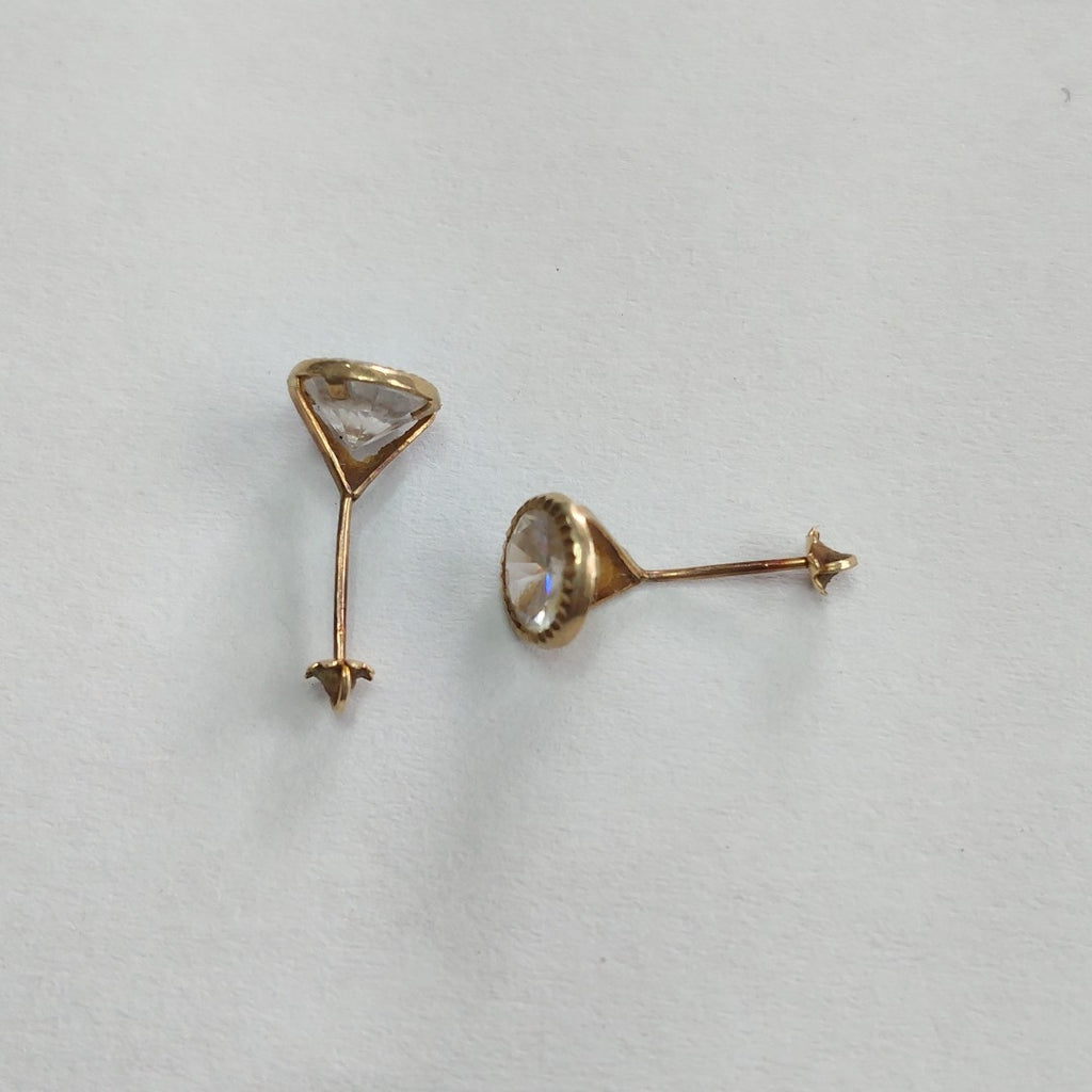 ARETES PAR ORO 10 K 0,90 GRMS (SEMINUEVO)