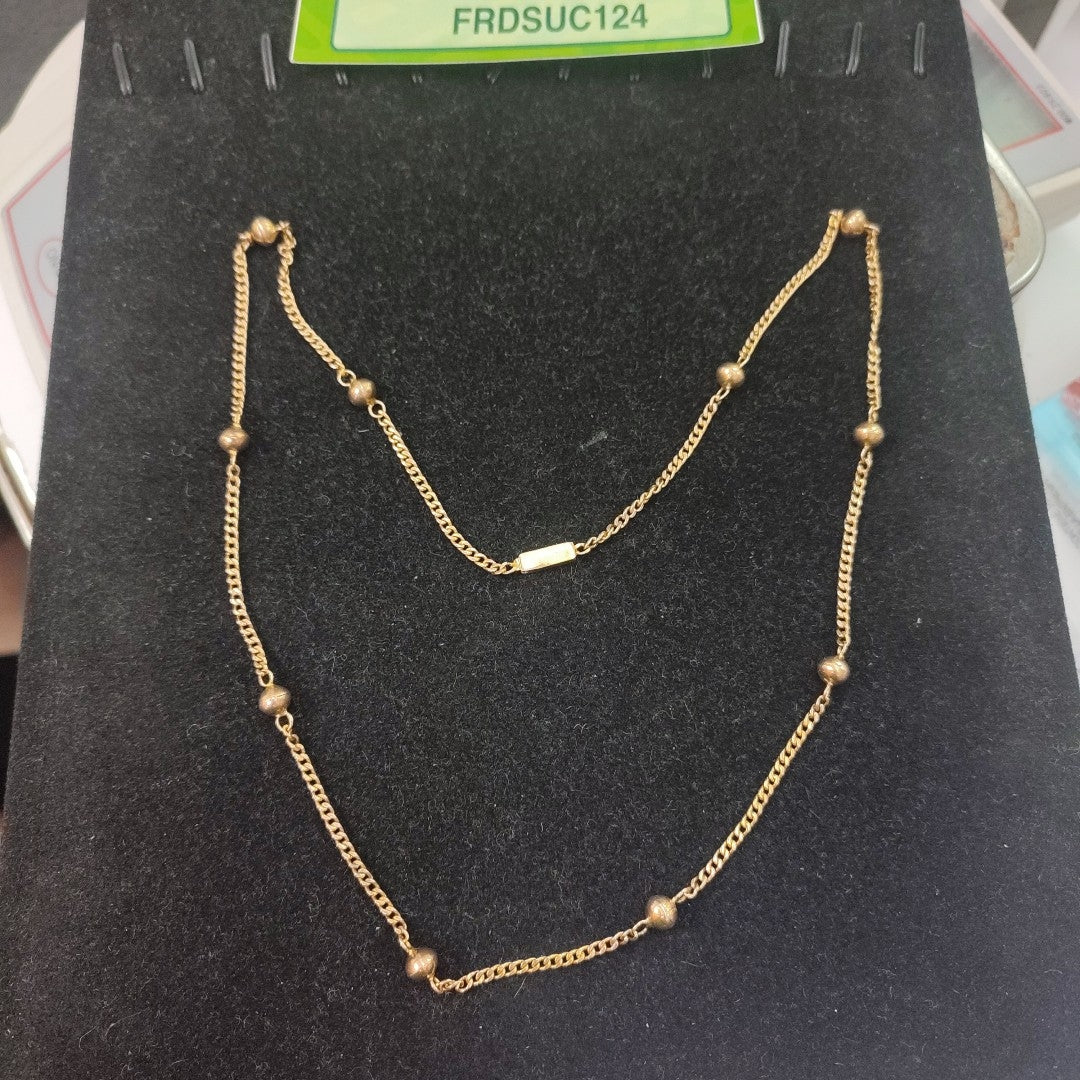 CADENA ORO 8 K 11.1 GRMS (SEMINUEVO)