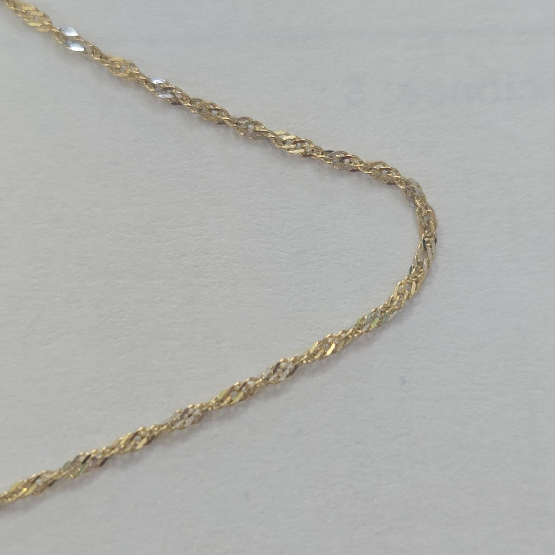 CADENA ORO 14 K 0.8 GRMS (SEMINUEVO)