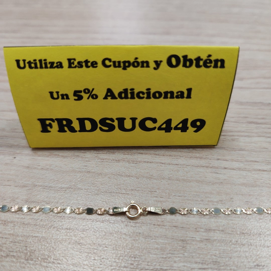 CADENA ORO 14 K 1.5 GRMS (SEMINUEVO)