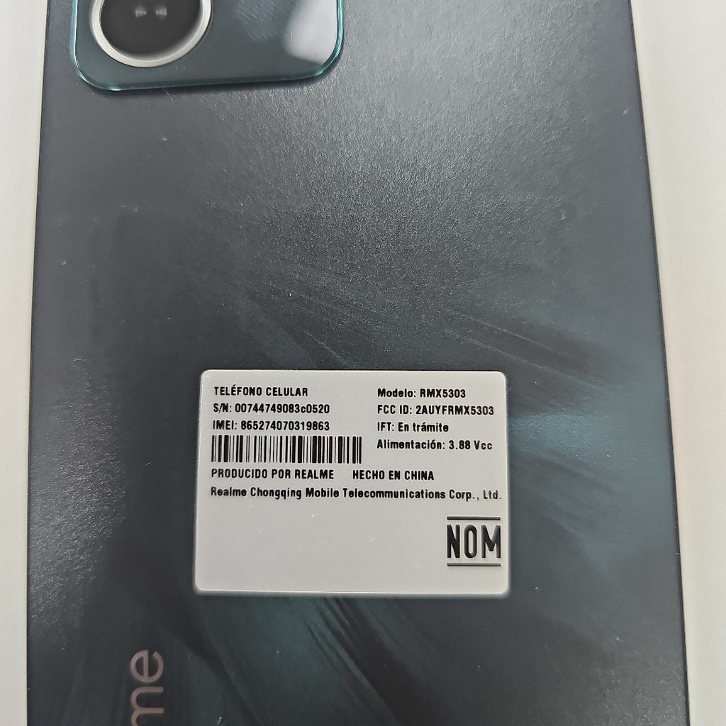 CELULAR REALME C71 RMX5303 (2025) 256 GB 8 GB RAM