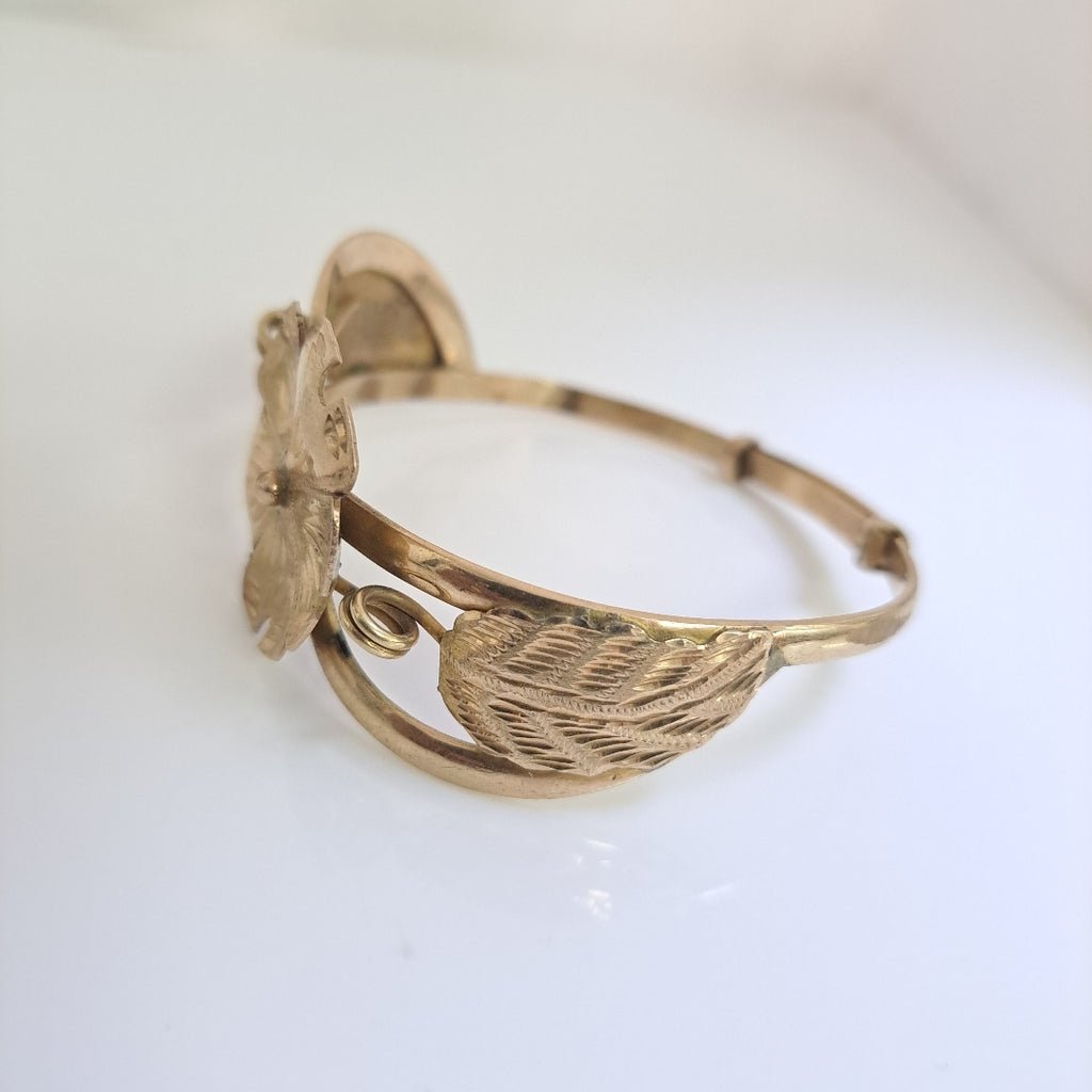 PULSERA RIGIDA ORO 10 K 20.5 GRMS (SEMINUEVO)