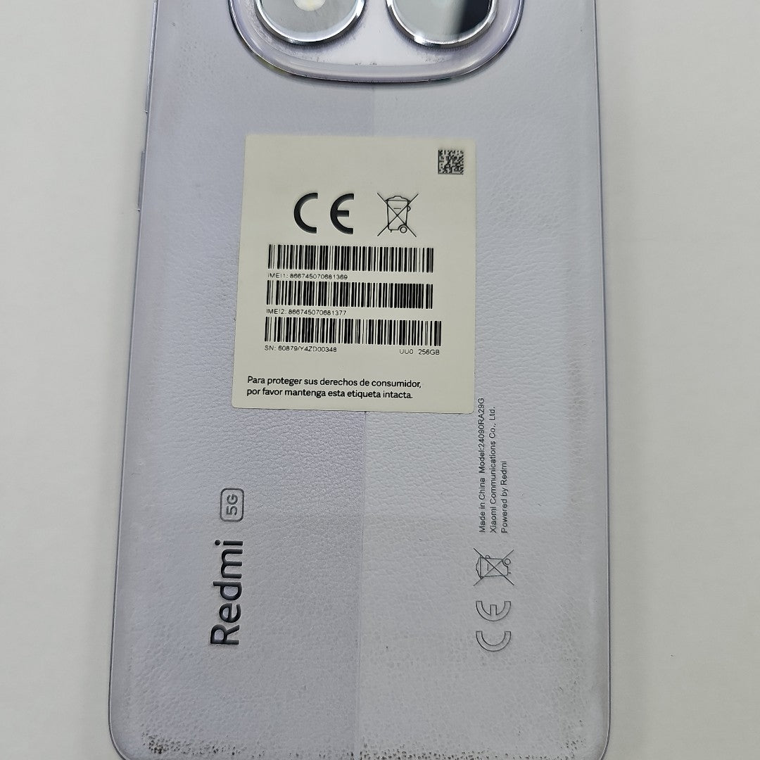 CELULAR XIAOMI REDMI NOTE 14 PRO 5G 24090RA29G (2025) 256 GB 8 GB RAM (SEMINUEVO)