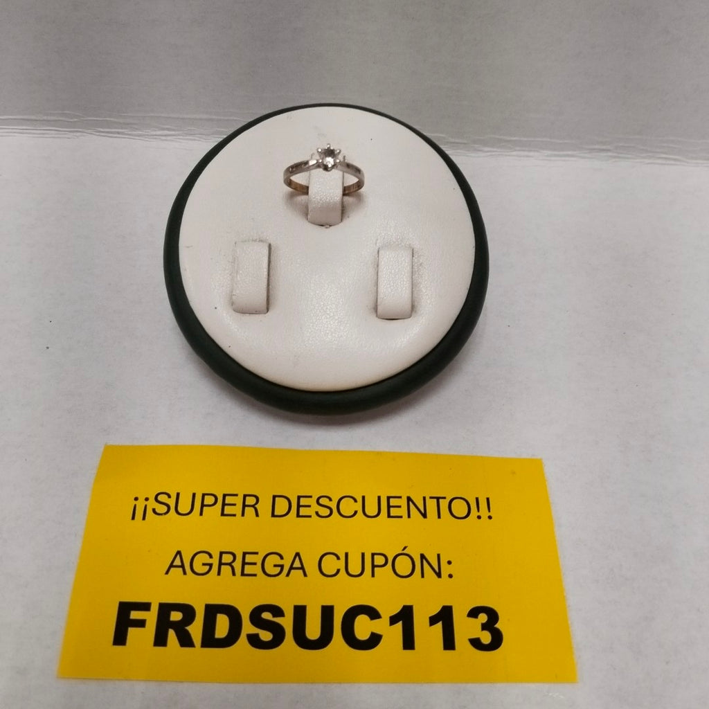 ANILLITO ORO BLANCO 14 K 1,70 GRMS (SEMINUEVO)