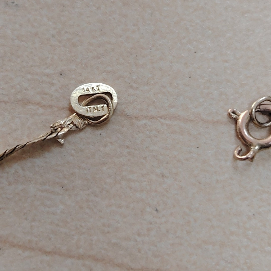 PULSERA ORO 14 K 0.8 GRMS (SEMINUEVO)