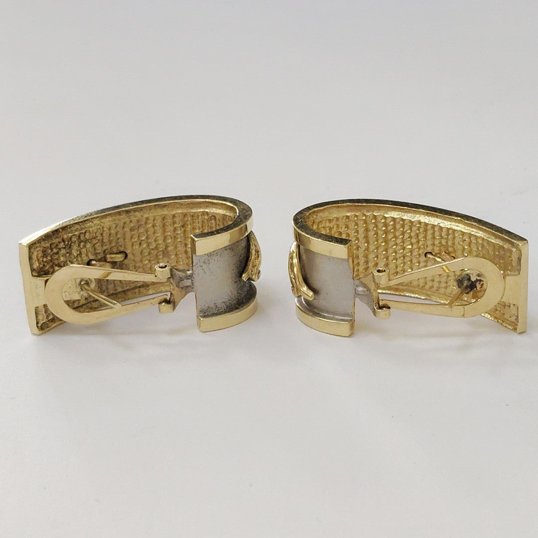 ARETES PAR ORO 14 K 17.8 GRMS (SEMINUEVO)