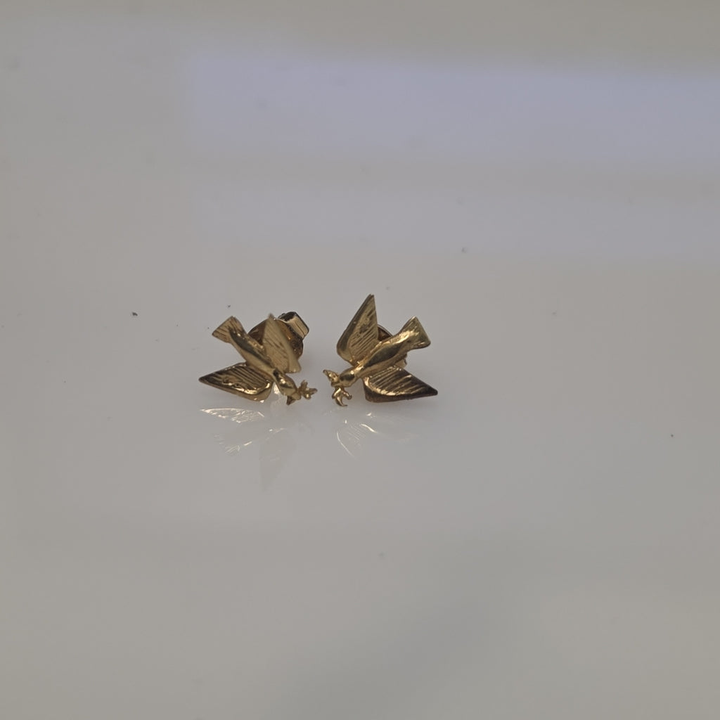 ARETES PAR ORO 10 K 0.9 GRMS (SEMINUEVO)