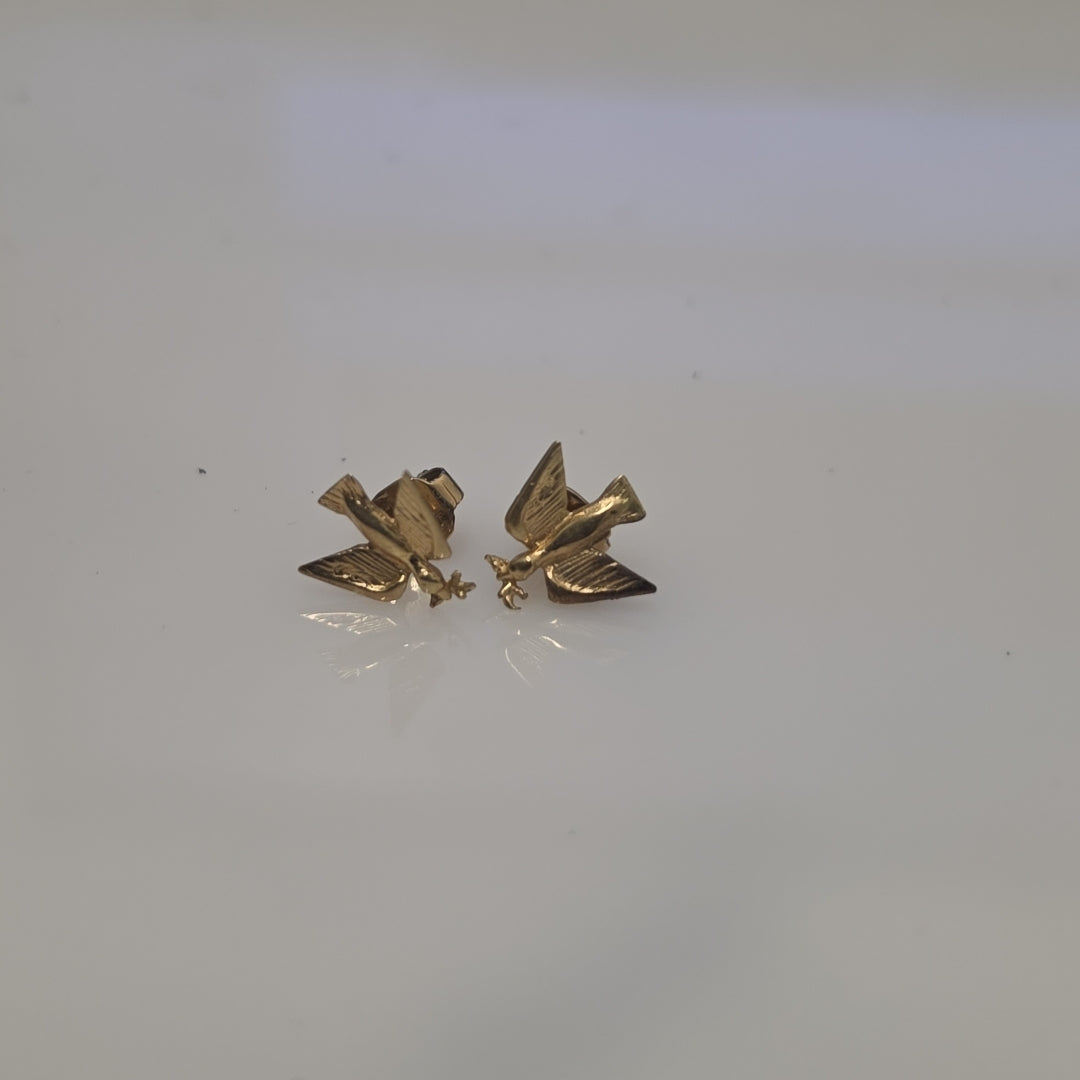 ARETES PAR ORO 10 K 0.9 GRMS (SEMINUEVO)