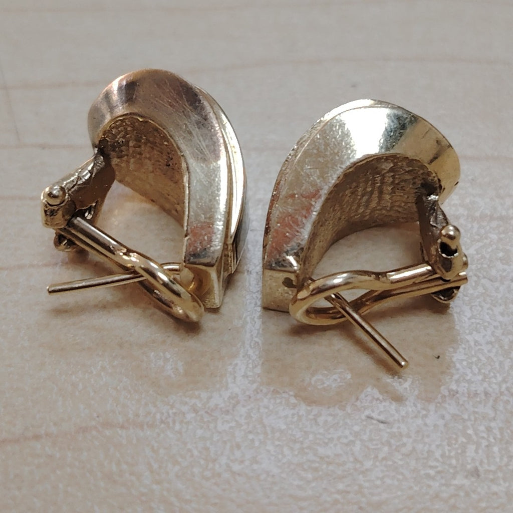 ARETES PAR ORO 14 K 14 GRMS (SEMINUEVO)