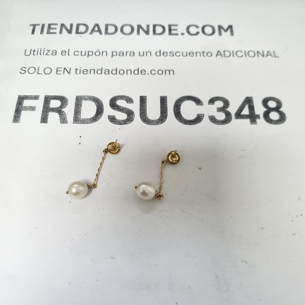 ARETES PAR ORO 14 K 2,70 GRMS (SEMINUEVO)