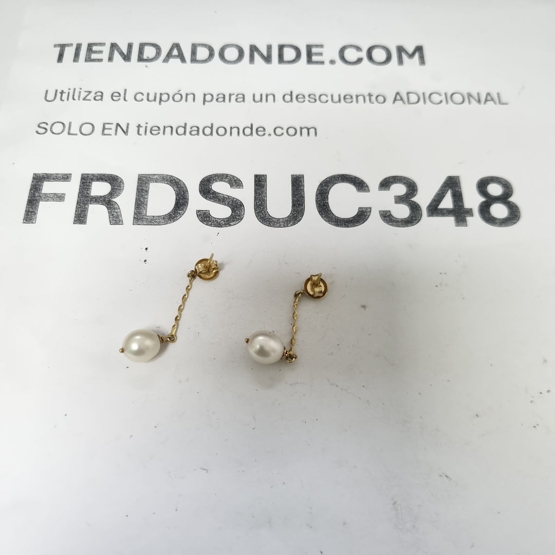 ARETES PAR ORO 14 K 2,70 GRMS (SEMINUEVO)