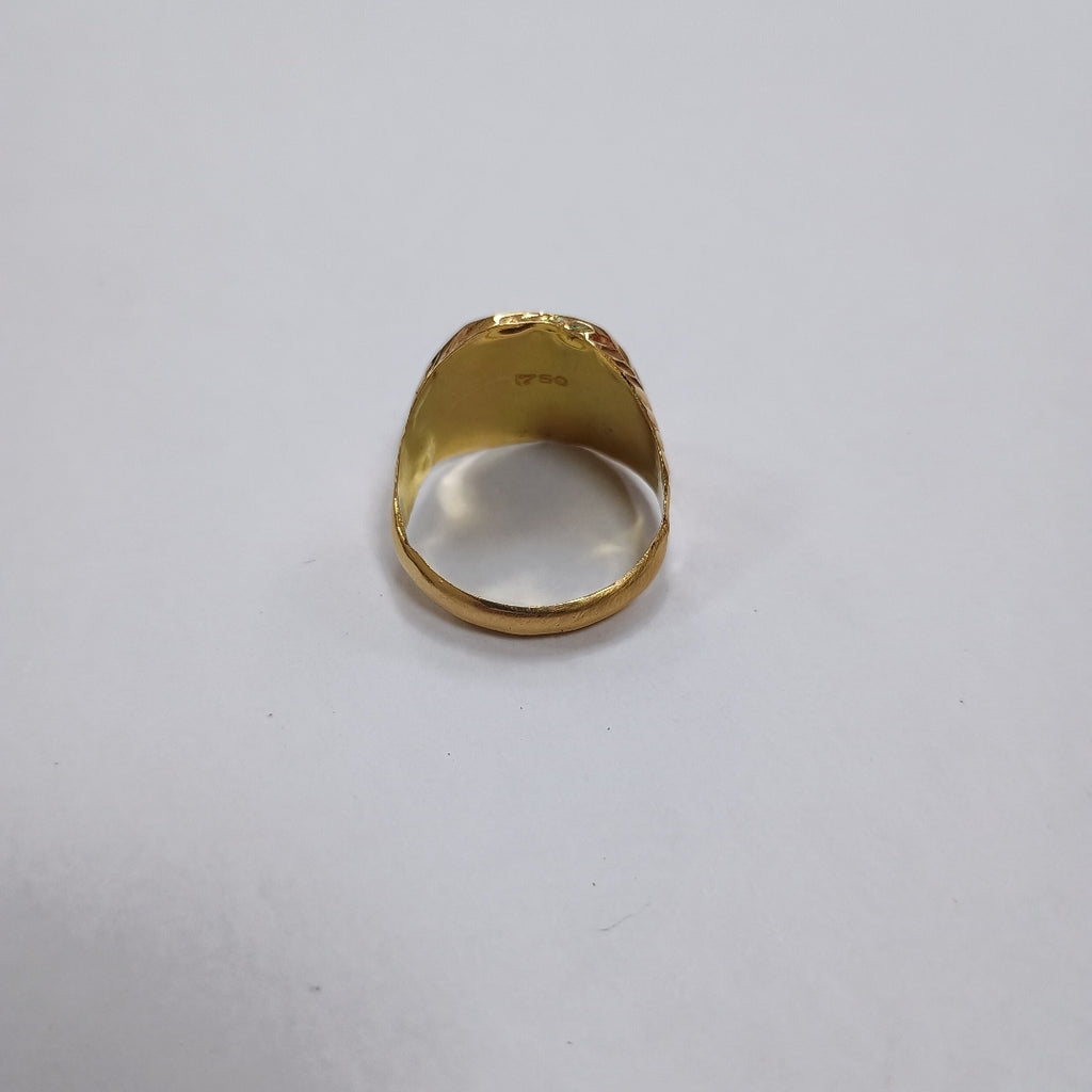 ANILLO ORO 18 K 2.5 GRMS (SEMINUEVO)