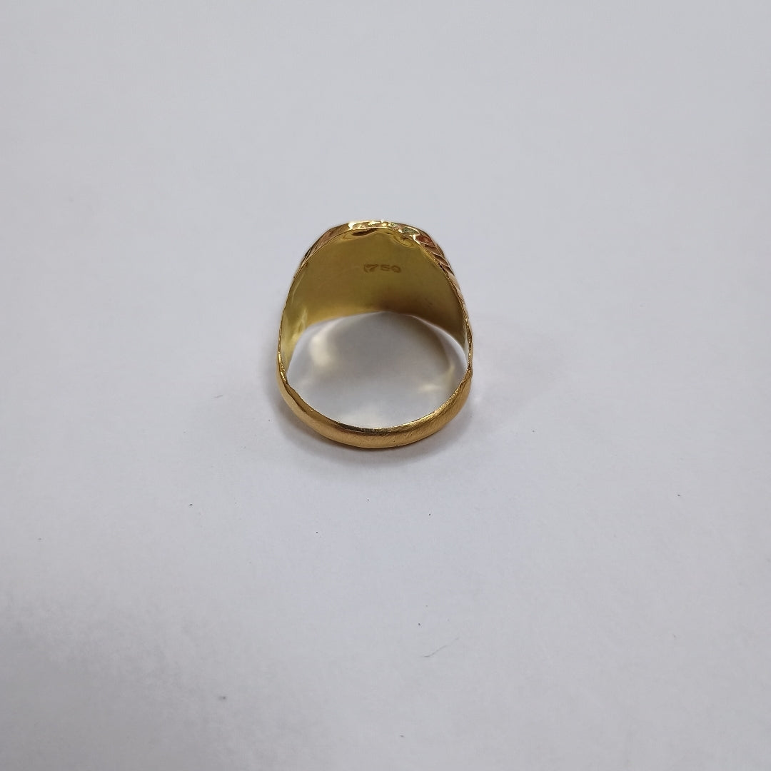 ANILLO ORO 18 K 2.5 GRMS (SEMINUEVO)