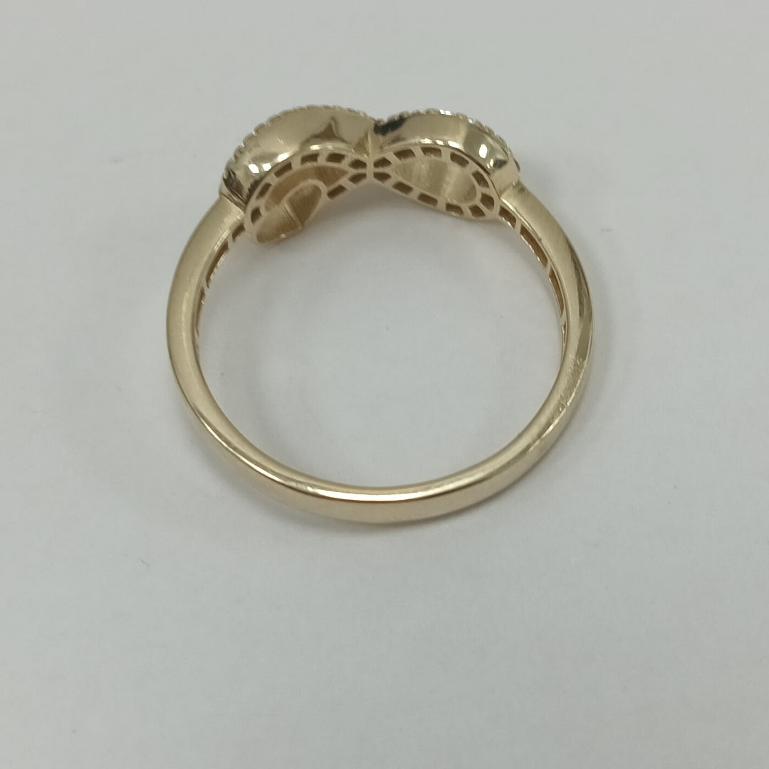 ANILLOS DAMA ORO 14K 2 (NUEVO)