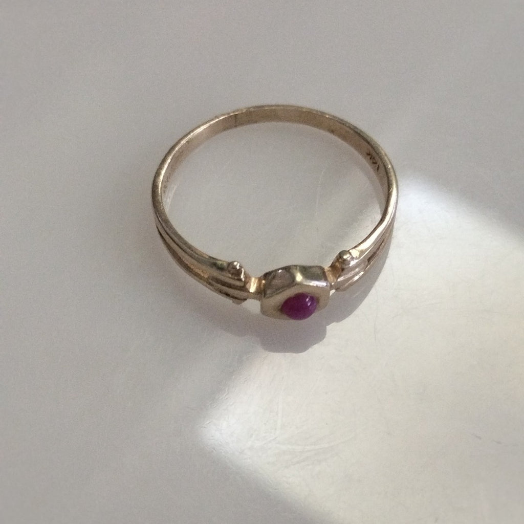 ANILLITO ORO 14 K 1.9 GRMS (SEMINUEVO)