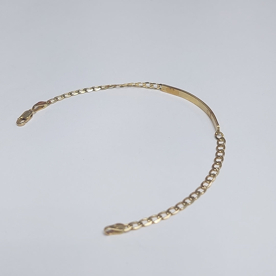 ESCLAVA ORO 14 K 3,00 GRMS (SEMINUEVO)