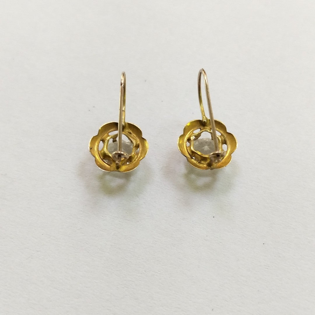 ARETES PAR ORO 8 K 0.7 GRMS (SEMINUEVO)