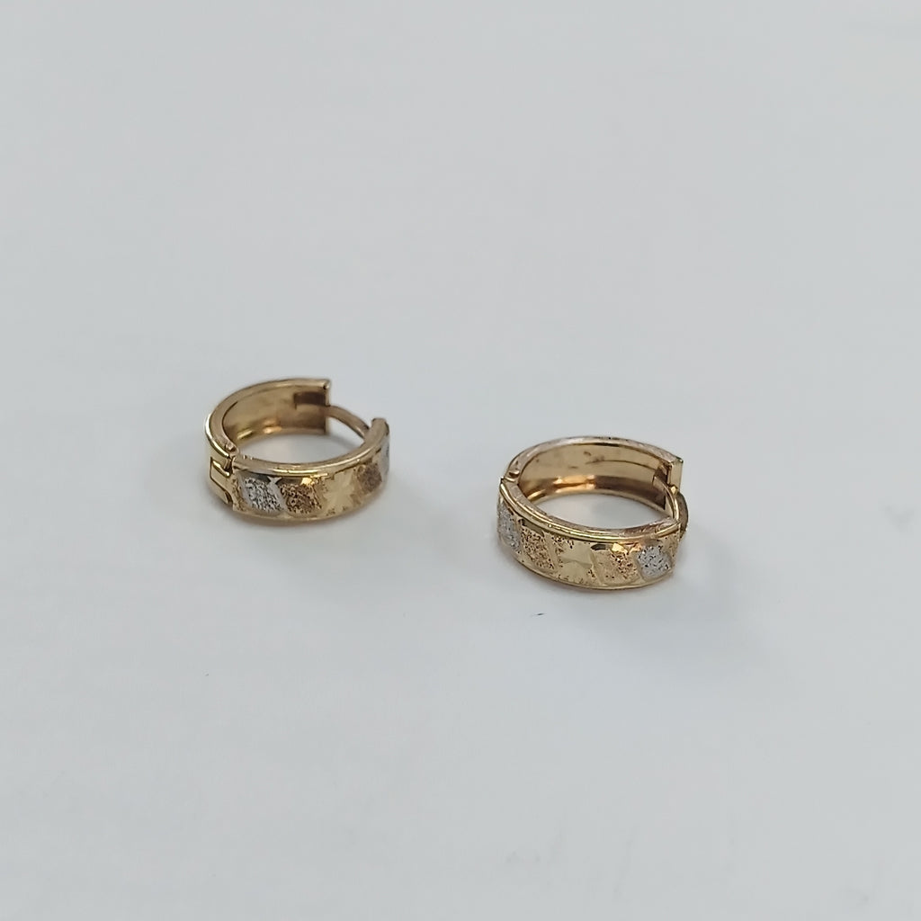 ARRACADAS PAR ORO 14 K 2.4 GRMS (SEMINUEVO)