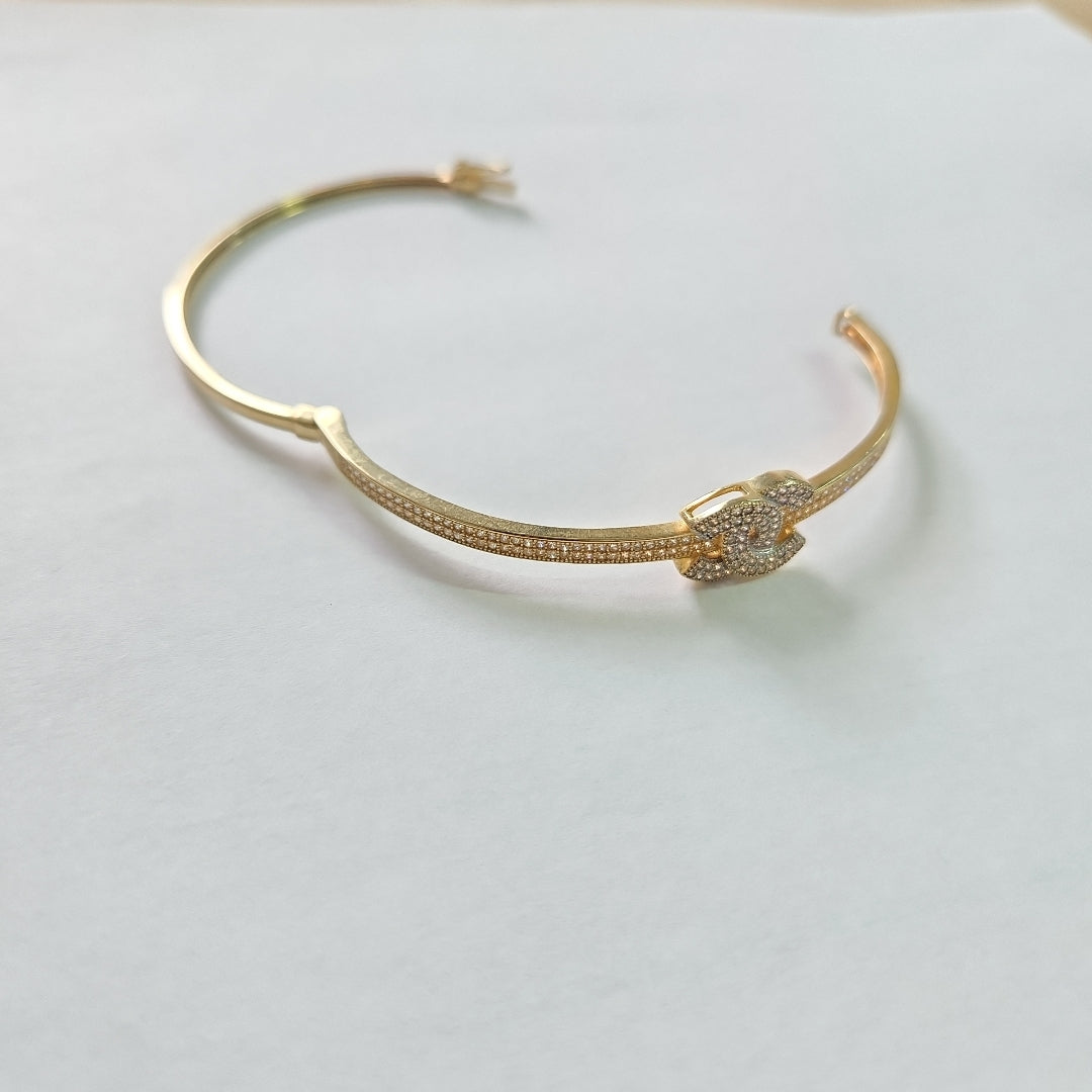PULSERA RIGIDA ORO 14 K 8,00 GRMS (SEMINUEVO)