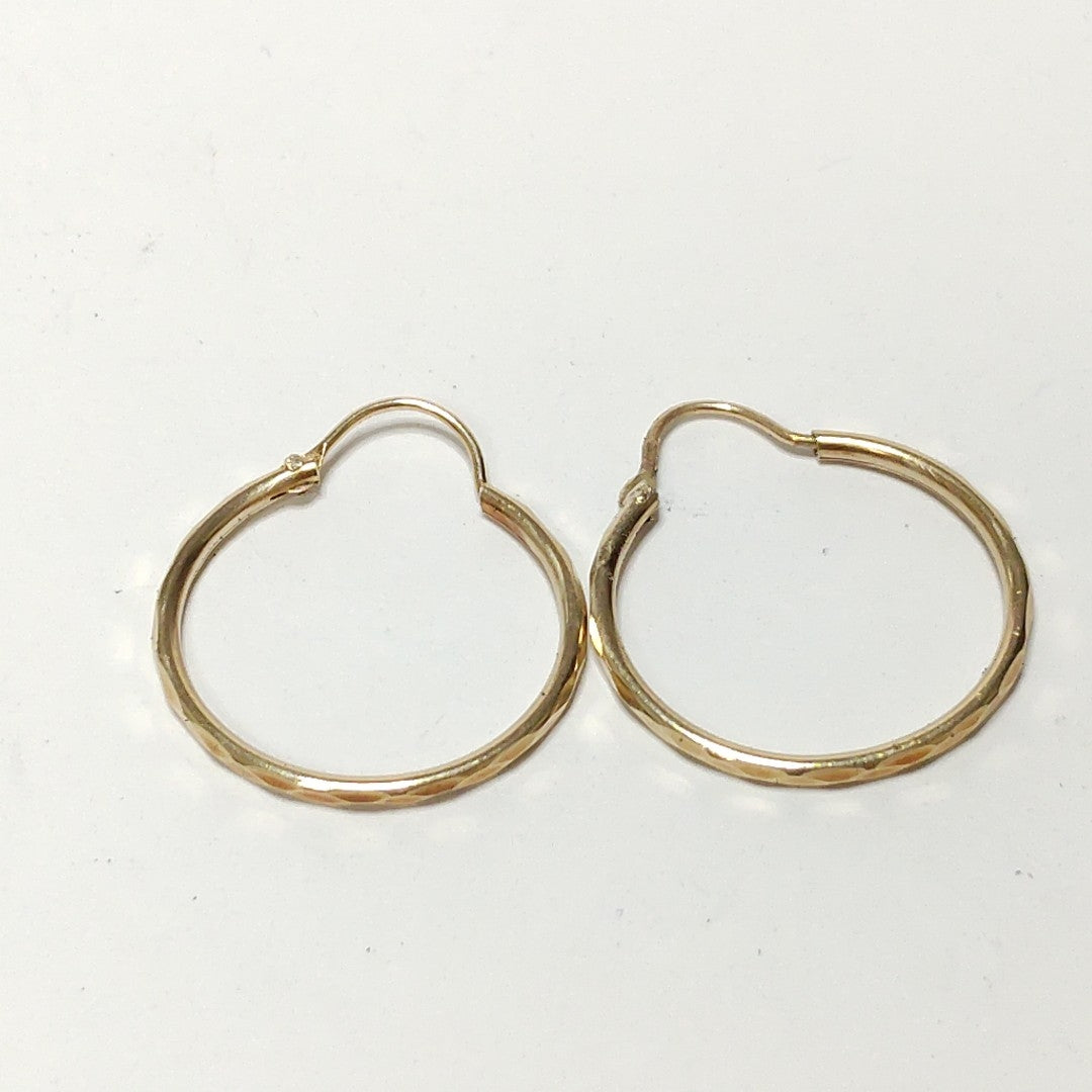 ARRACADAS PAR ORO 10 K 1.2 GRMS (SEMINUEVO)