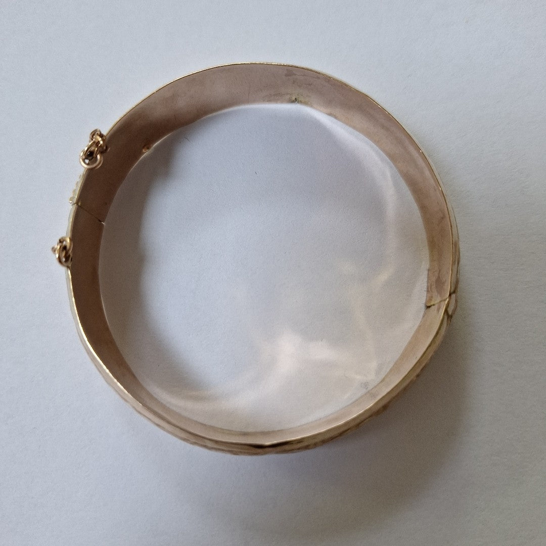 PULSERA RIGIDA ORO 8 K 16.7 GRMS (SEMINUEVO)