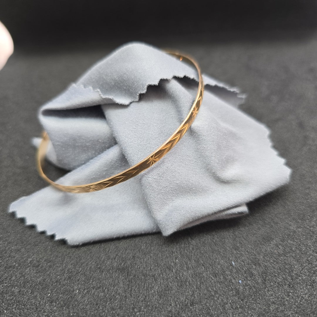 PULSERA RIGIDA ORO 14 K 7 GRMS (SEMINUEVO)