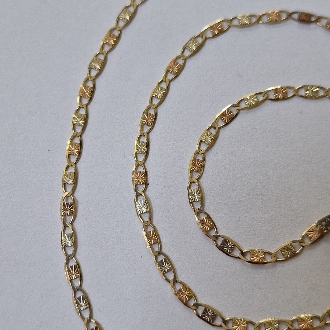 CADENA ORO 10 K 3.9 GRMS (SEMINUEVO)