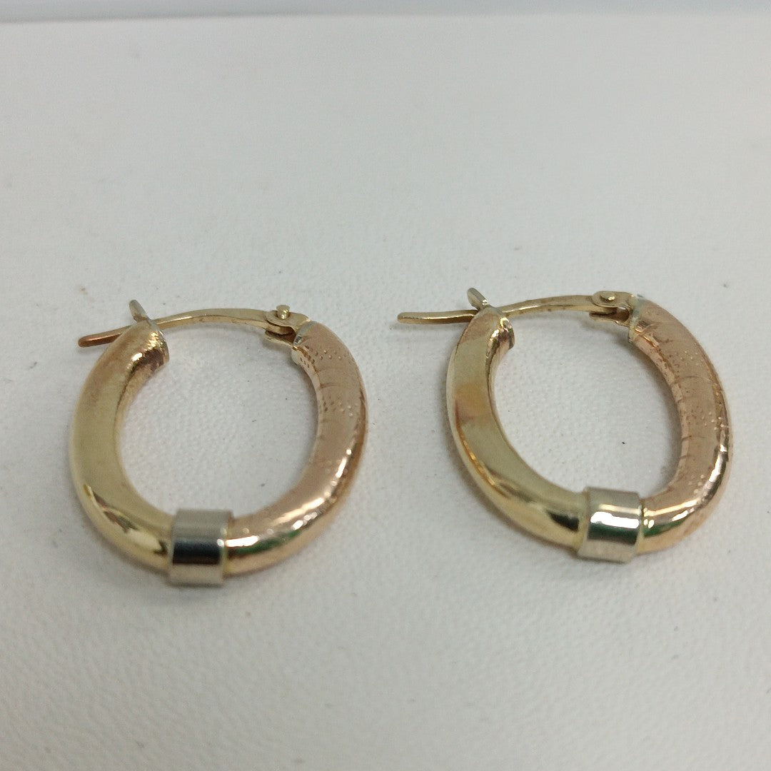 ARRACADAS PAR ORO 14 K 2,40 GRMS (SEMINUEVO)