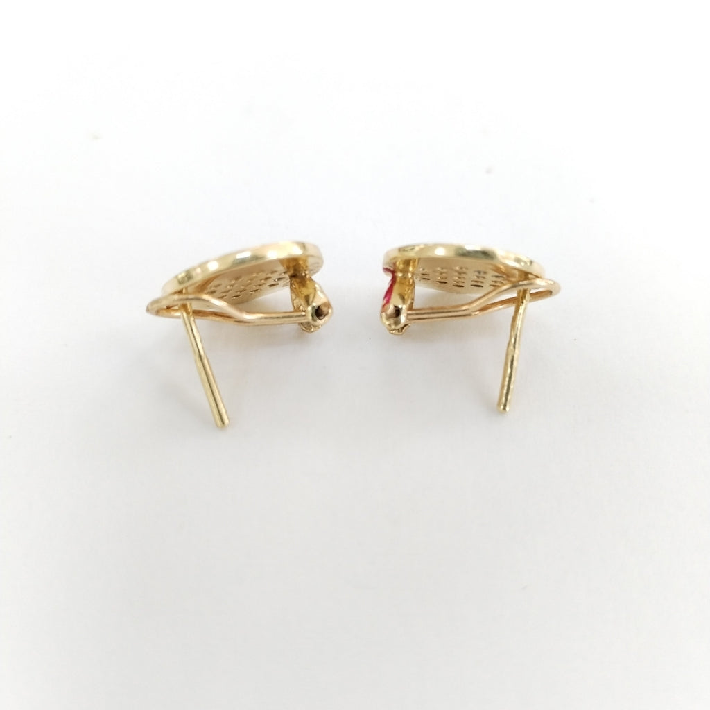 ARETES PAR ORO 14 K 4.4 GRMS (SEMINUEVO)