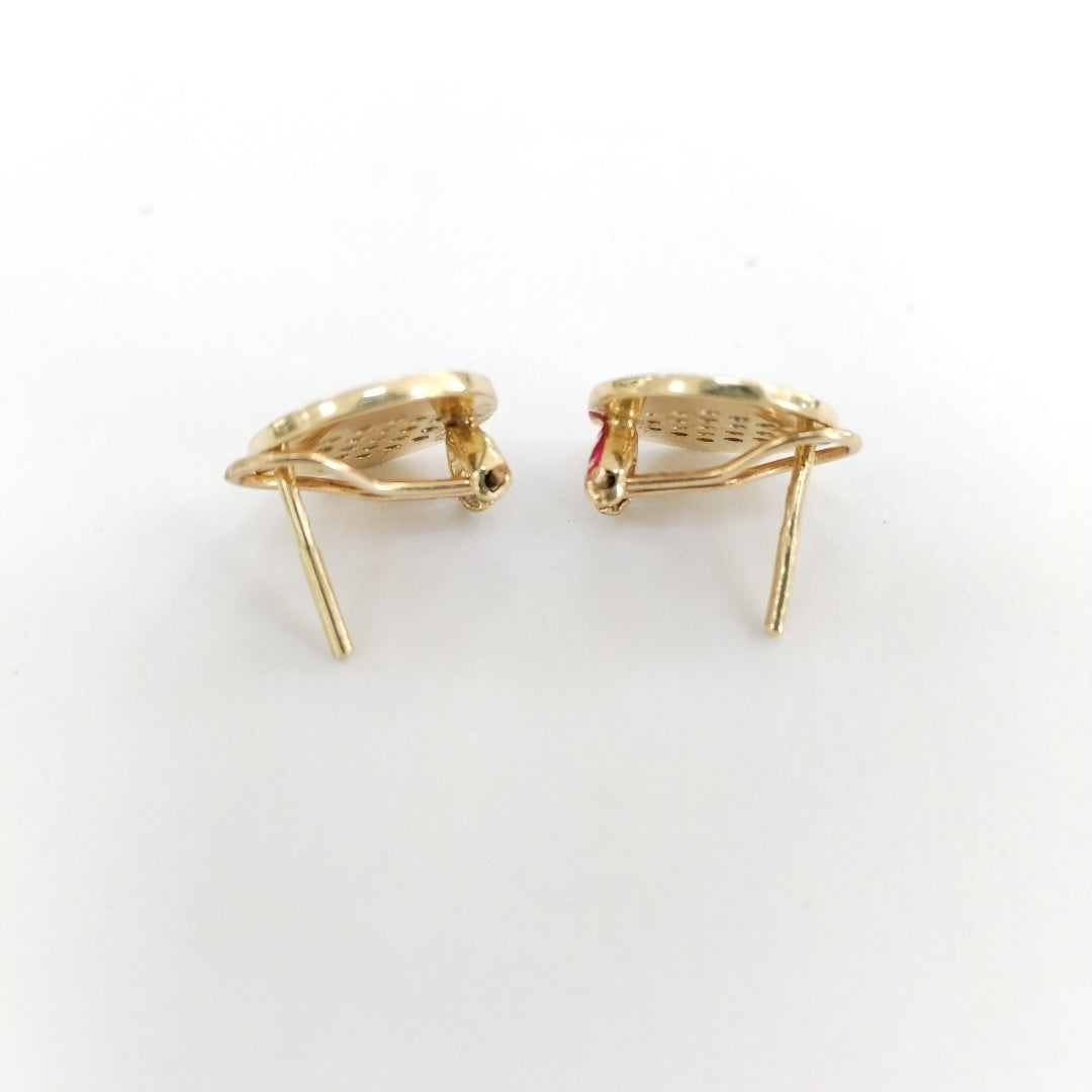 ARETES PAR ORO 14 K 4.4 GRMS (SEMINUEVO)