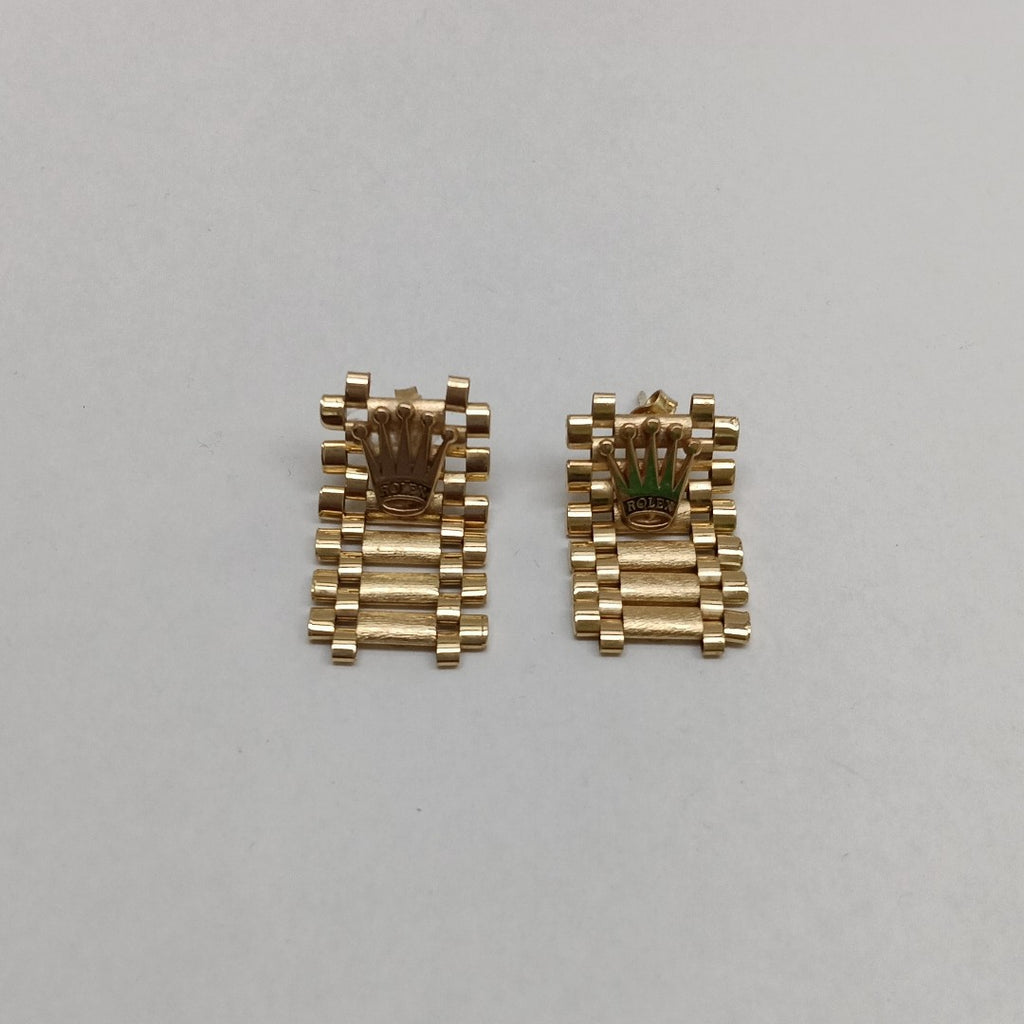 BROQUELES PAR ORO 14 K 5.9 GRMS (SEMINUEVO)